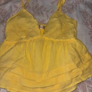 Altered State babydoll cropped tank size small